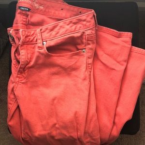 AE Coral Skinny Pants Size 6